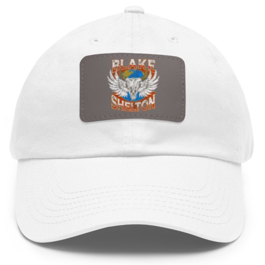 Discover Blake Shelton Back To The Honky Tonk Tour 2023 Dad Hat With Leather Patch