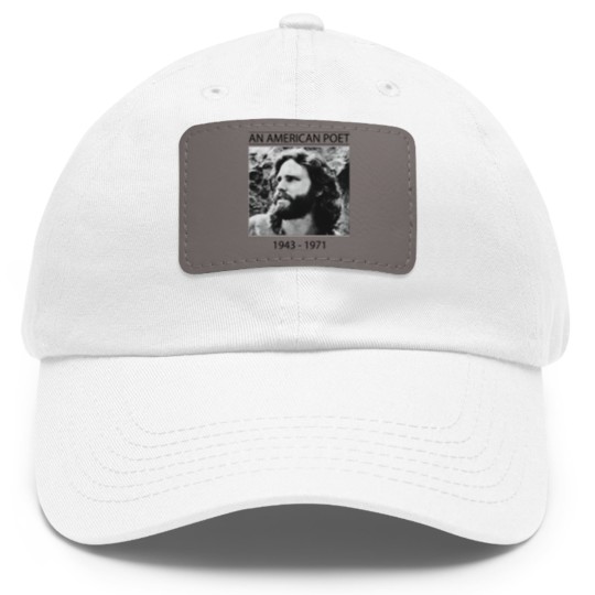 Discover Jim Morrison An American Poet Dad Hat With Leather Patch, The Doors Rock Dad Hat With Leather Patch,  Vintage Dad Hat With Leather Patch, Gift Dad Hat With Leather Patch, Vintage Dad Hat With Leather Patch