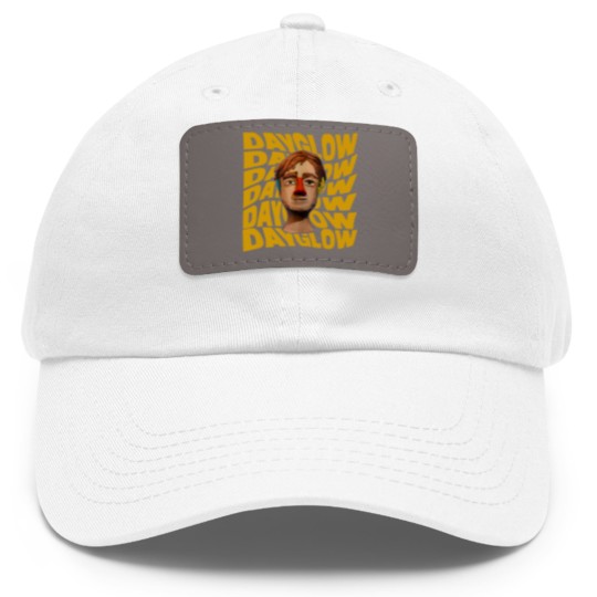 Discover Dayglow Fuzzybrain Graphic Dad Hat With Leather Patch - Dayglow Dad Hat With Leather Patch, Dayglow Tour, Fuzzybrain Dad Hat With Leather Patch, Music Dad Hat With Leather Patch, Alternative/Indie