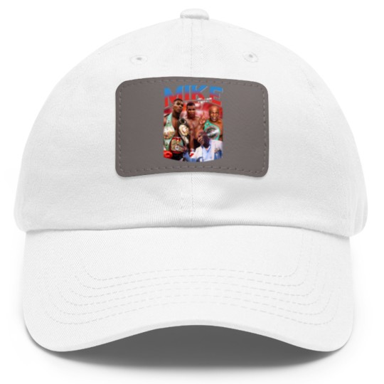 Discover Vintage Mike Tyson Iron Mike Dad Hat With Leather Patch