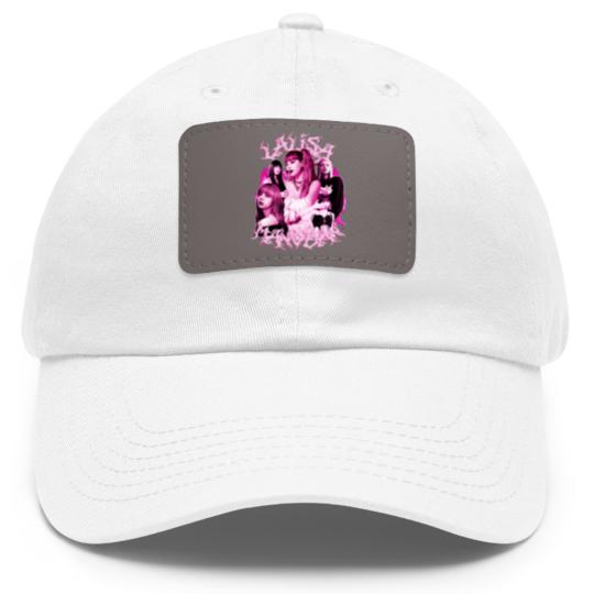 Discover Lalisa Heavy Lisa Blackpink Vintage Dad Hat With Leather Patch, Blackpink Lalisa Manoban Merch
