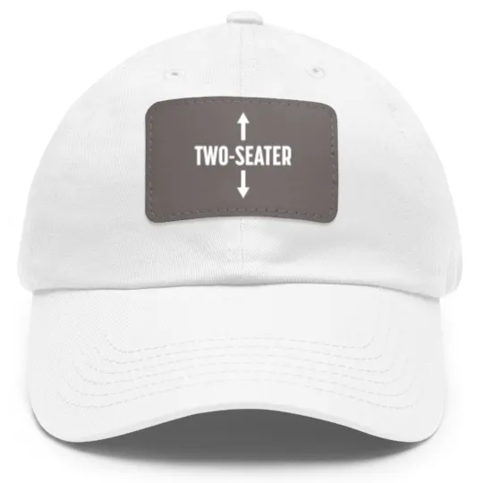Discover Festival Two-seater Dad Hat With Leather Patch