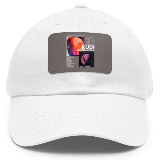 Discover Kid Cudi Rap Dad Hat With Leather Patch, Man On The Moon 1 Rapper 90s