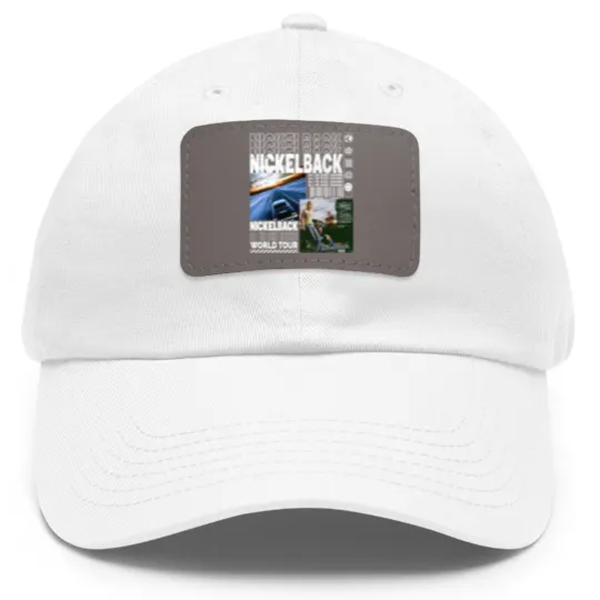 Discover Nickelback Music Dad Hat With Leather Patch, Nickelback Merch Vintage Get Rollin' Tour 2023