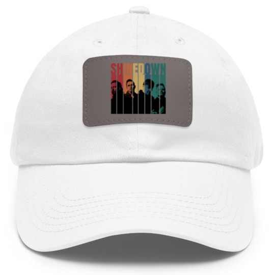 Discover shine down Retro Vintage Dad Hat With Leather Patch