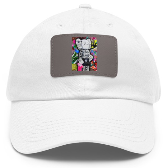 Discover Kaws Dad Hat With Leather Patch, Kaws Dad Hat With Leather Patch, Kaws Dad Hat With Leather Patch, Hypebeast Clothing
