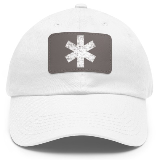 Discover Asterisk Distressed - Asterisk - Dad Hat With Leather Patch