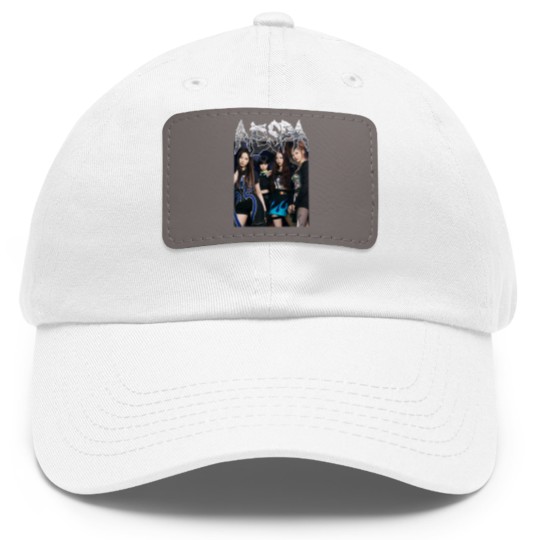 Discover Aespa Vintage Members Dad Hat With Leather Patch