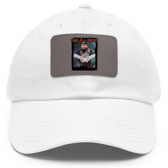 Discover Jelly Roll 2023 Tour Dad Hat With Leather Patch, Jelly Roll Backroad Baptism 2023 Tour Dad Hat With Leather Patch