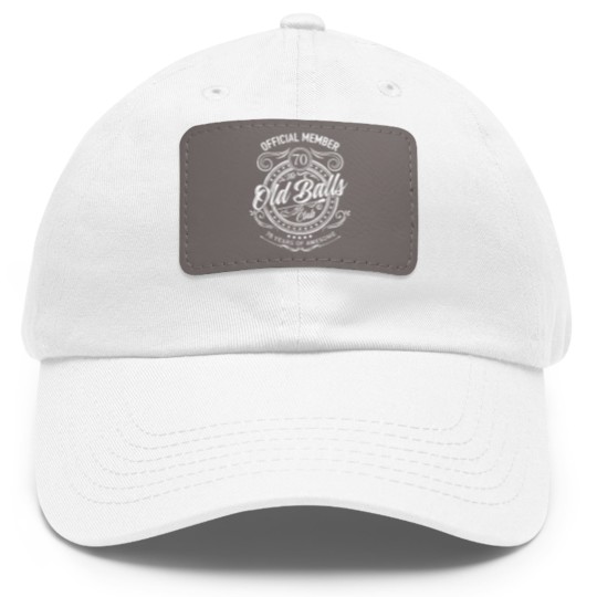 Discover Mens Vintage 1953 70th Birthday Old Balls Club 70 Years Bday Dad Hat With Leather Patch
