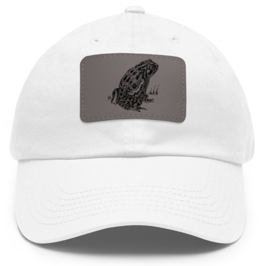 Discover Toad 2 Dad Hat With Leather Patch, Toad 2 Dad Hat With Leather Patch