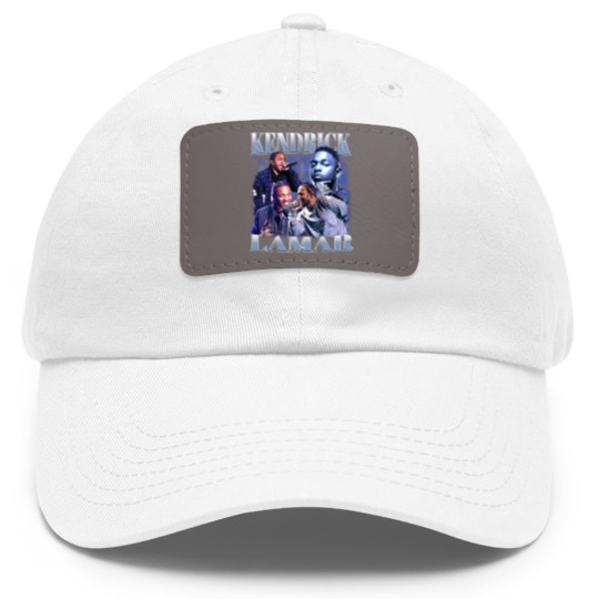 Discover Kendrick Lamar Dad Hat With Leather Patch, Kendrick Lamar Vintage Dad Hat With Leather Patch