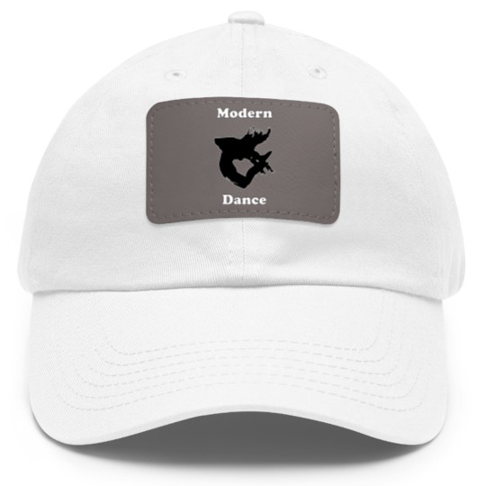 Discover modern dance style 1 Dad Hat With Leather Patch
