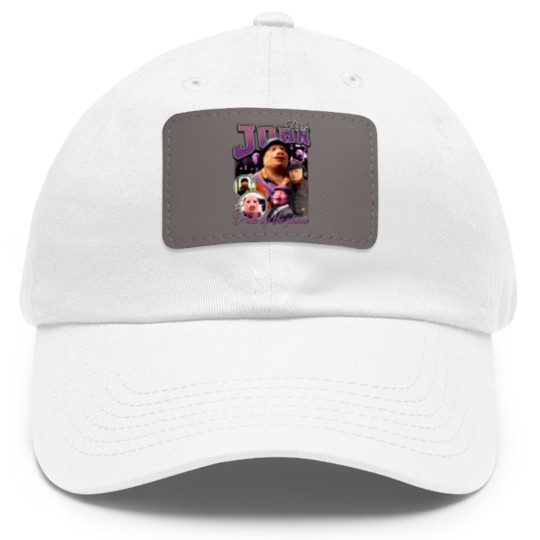 Discover John Pork Dad Hat With Leather Patch, Funny Dad Hat With Leather Patch, Classic 90s Graphic Dad Hat With Leather Patch