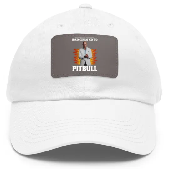 Discover Pitbull Dad Hat With Leather Patch, Good Girls Go To Church Bad Girls Go To Pitbull Dad Hat With Leather Patch