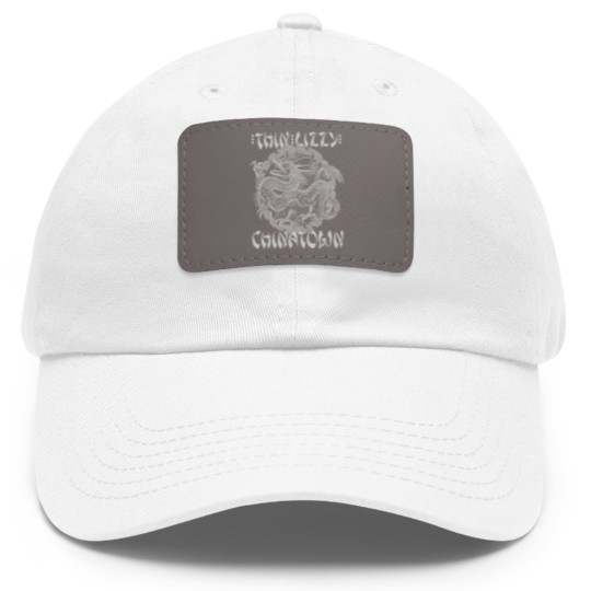 Discover Thin Lizzy Chinatown Men's Dad Hat With Leather Patch