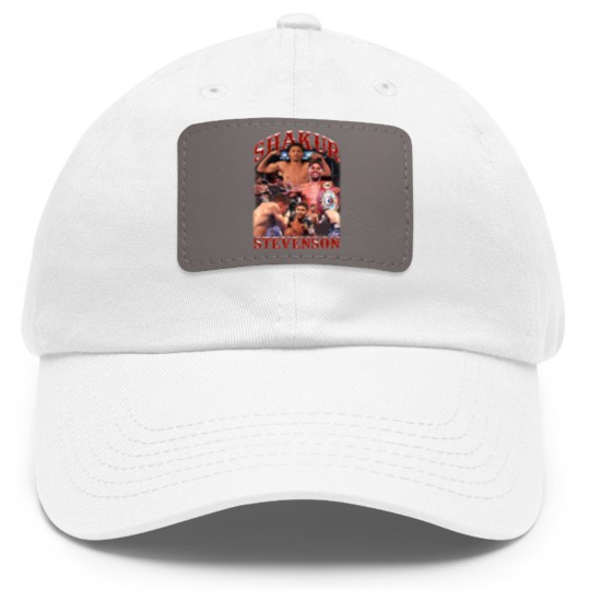 Discover Shakur Stevenson Snow Wash Dad Hat With Leather Patch