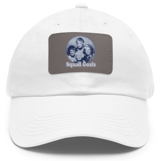 Discover Vintage Stay Golden Dad Hat With Leather Patch Squad Goals Photo