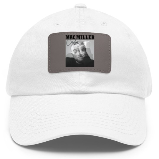 Discover macmiller Circles Dad Hat With Leather Patch