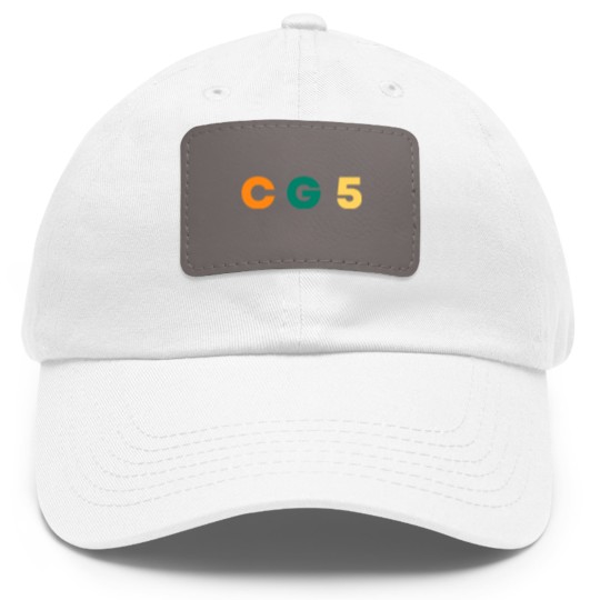 Discover CG5 Dad Hat With Leather Patch
