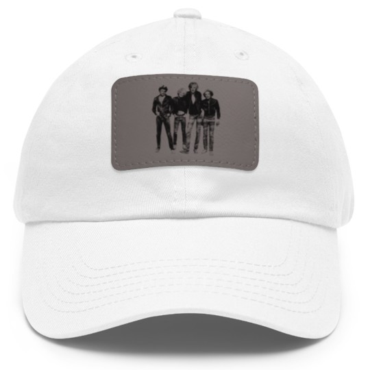 Discover golden-girls Mashup - Vintage Pencil Drawing Style - golden-girls - Dad Hat With Leather Patch