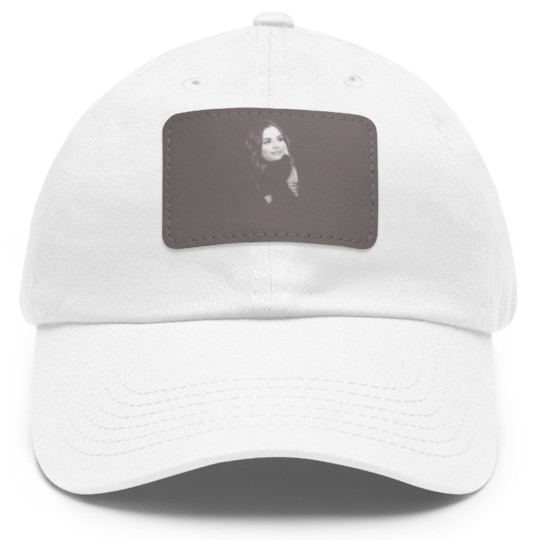 Discover Selena Gomez Aesthetic Dad Hat With Leather Patch Unisex