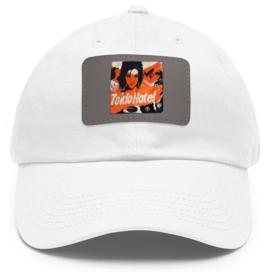 Discover Vintage Tokio Hotel Dad Hat With Leather Patch, Tokio Hotel Vintage Dad Hat With Leather Patch