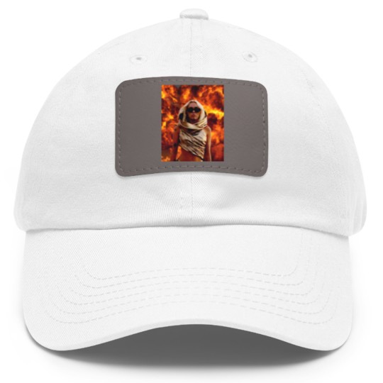 Discover Miley Flowers Dad Hat With Leather Patch, Miley Vintage Album Dad Hat With Leather Patch, Miley Retro Dad Hat With Leather Patch