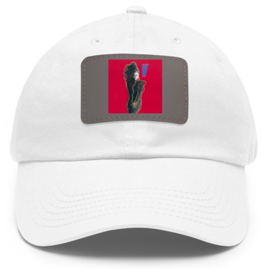 Discover Janet Jackson Dad Hat With Leather Patch
