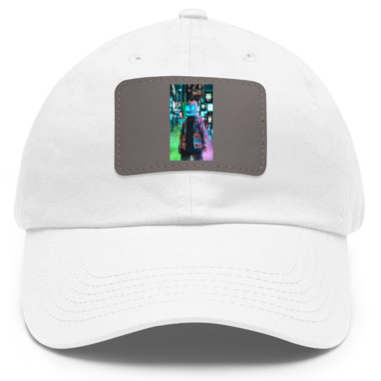 Discover Marshmello Dad Hat With Leather Patch