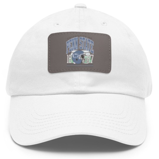 Discover Vintage University of Penn State 1887 Dad Hat With Leather Patch