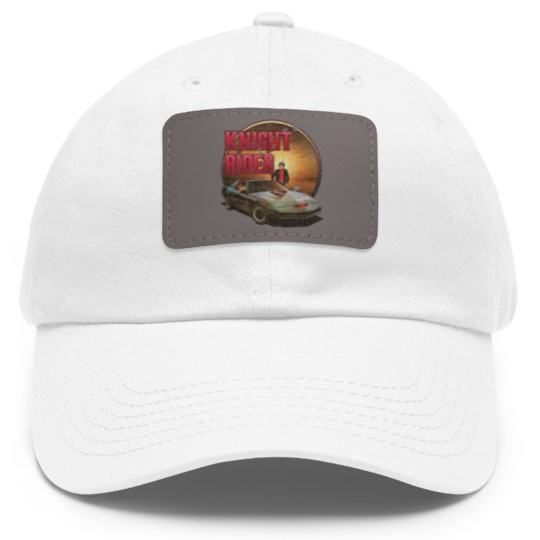 Discover Knight Rider 1982 - Knight Rider - Dad Hat With Leather Patch