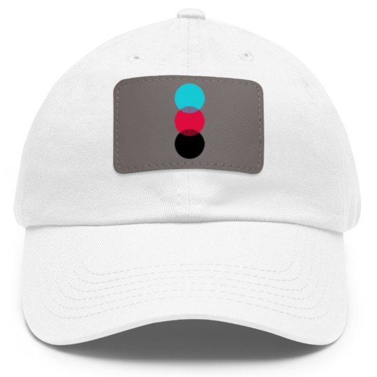Discover mike stud Dad Hat With Leather Patch