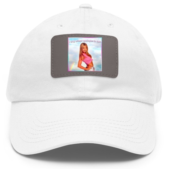 Discover Britney Spears Dad Hat With Leather Patch I Only Accept Apologies in Cash