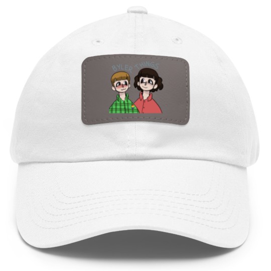 Discover Byler Will And Mike Ship Design Dad Hat With Leather Patch