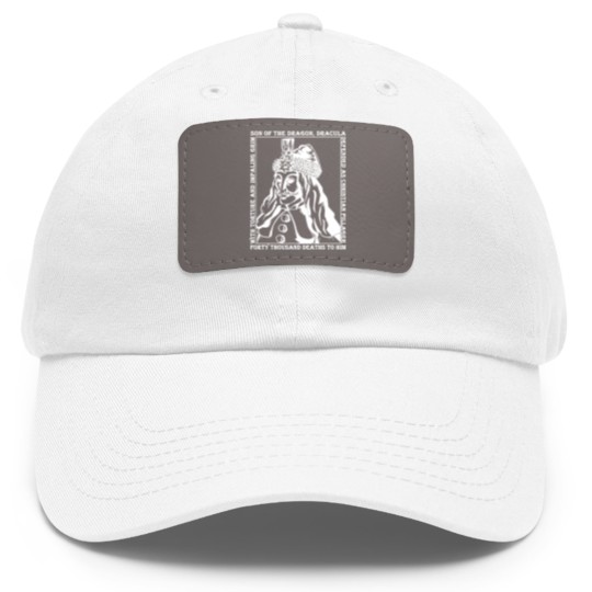 Discover Vlad the Impaler, Dracula - Dracula - Dad Hat With Leather Patch