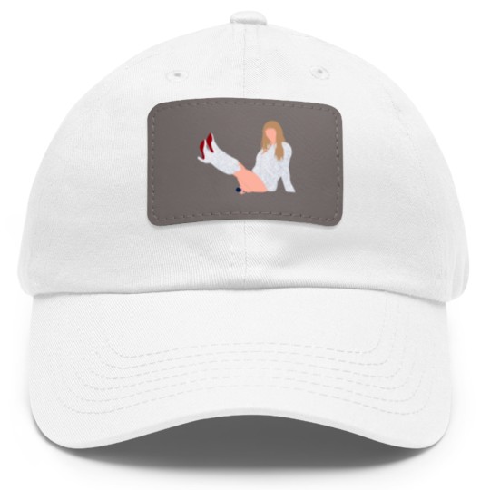 Discover silver blazer the man Dad Hat With Leather Patch