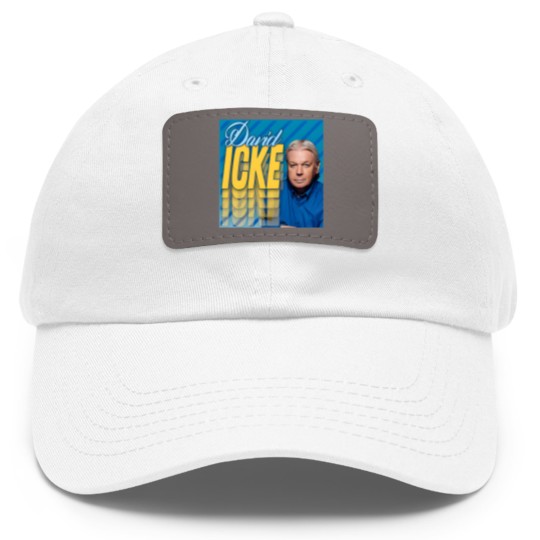 Discover David Icke #4 ///// New Age 90s Homage - David Icke - Dad Hat With Leather Patch