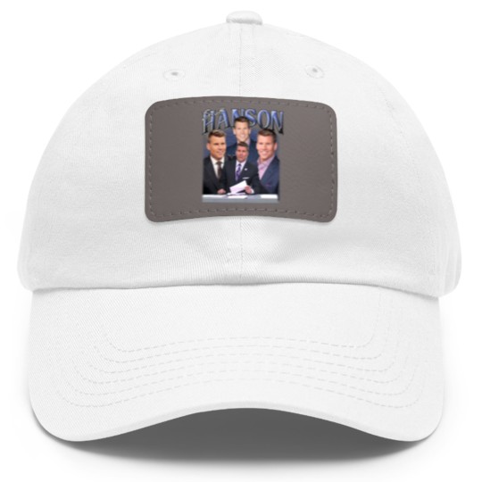 Discover Scott Hanson Vintage Dad Hat With Leather Patch