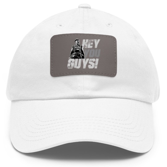 Discover Hey You Guys! The Goonies Sloth Funny Truffle Shuffle One Eyed Willy Classic Movies Parody Dad Hat With Leather Patch