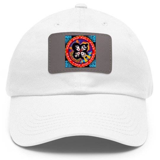 Discover Rock And Roll Over - 70s Rock - Dad Hat With Leather Patch