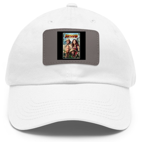 Discover jumanji Dad Hat With Leather Patch