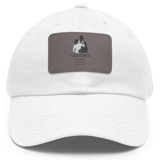 Discover Playboi Carti Narcissist Dad Hat With Leather Patch