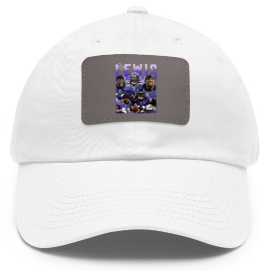 Discover Ray Lewis Vintage Unisex Dad Hat With Leather Patch, Vintage Ray Lewis Dad Hat With Leather Patch