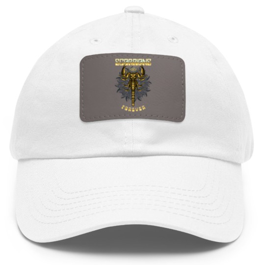 Discover Scorpions - Forever  Dad Hat With Leather Patch