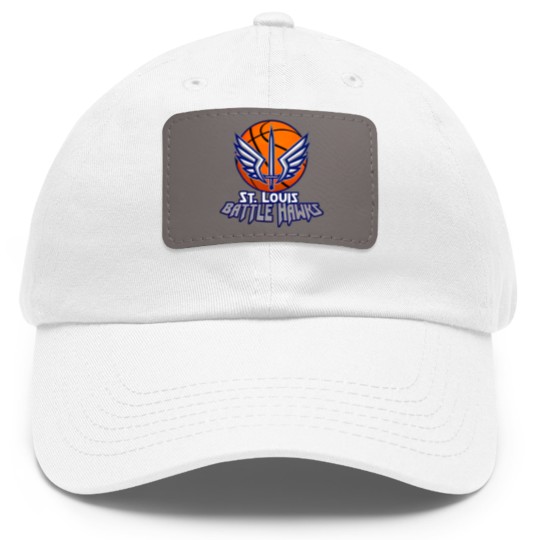 Discover Battle Hawks St Louis - St Louis Battle Hawks - Dad Hat With Leather Patch
