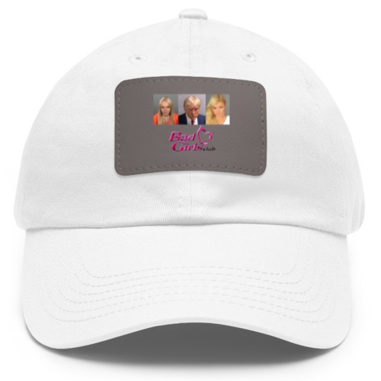 Discover Donald Trump Mugshot Dad Hat With Leather Patch, Bad Girls Club Dad Hat With Leather Patch, Trump Mugshot Dad Hat With Leather Patch, Bad Girls Club Trump Dad Hat With Leather Patch, Trump Mugshot Meme Dad Hat With Leather Patch