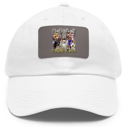 Discover lebron james #1 all-time leading scorer vintage style 90's bootleg Dad Hat With Leather Patch