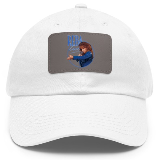 Discover Reba Vintage Live Classic Dad Hat With Leather Patch