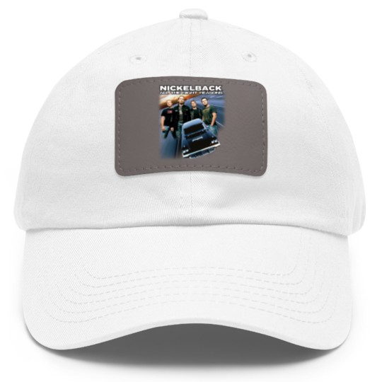 Discover Nickelback Music Dad Hat With Leather Patch, Vintage Get Rollin' Tour 2023 Tickets Album All the Right Reasons